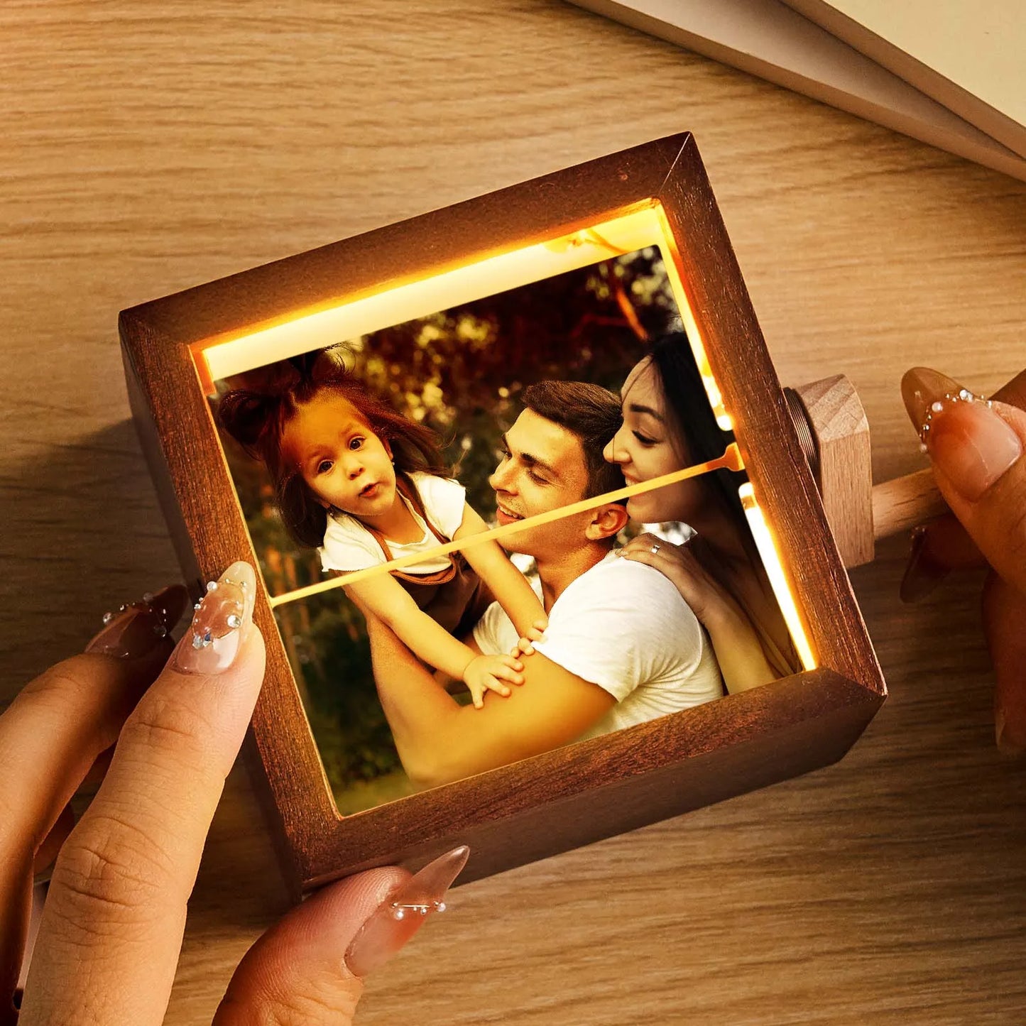 Hand-Crank Flipbook Box - Mother's day Gift